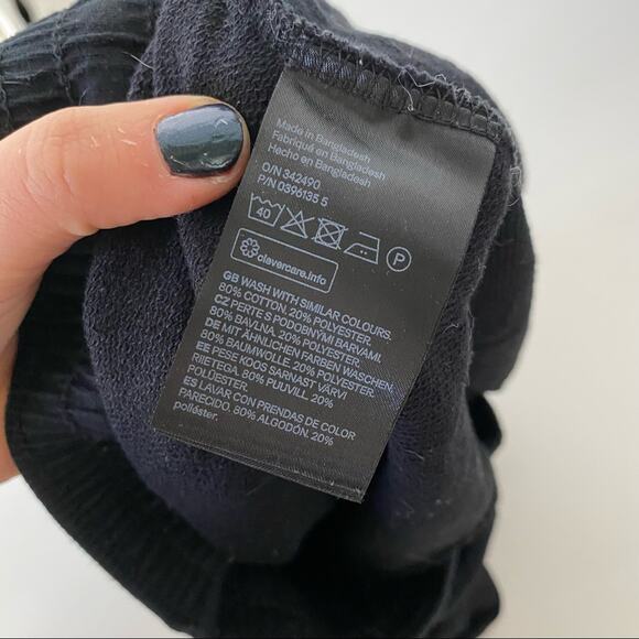 VINTAGE 90s Y2K Black Mini Athletic Lounge Shorts Drawstring Tie Elastic Waist S - Picture 4 of 7